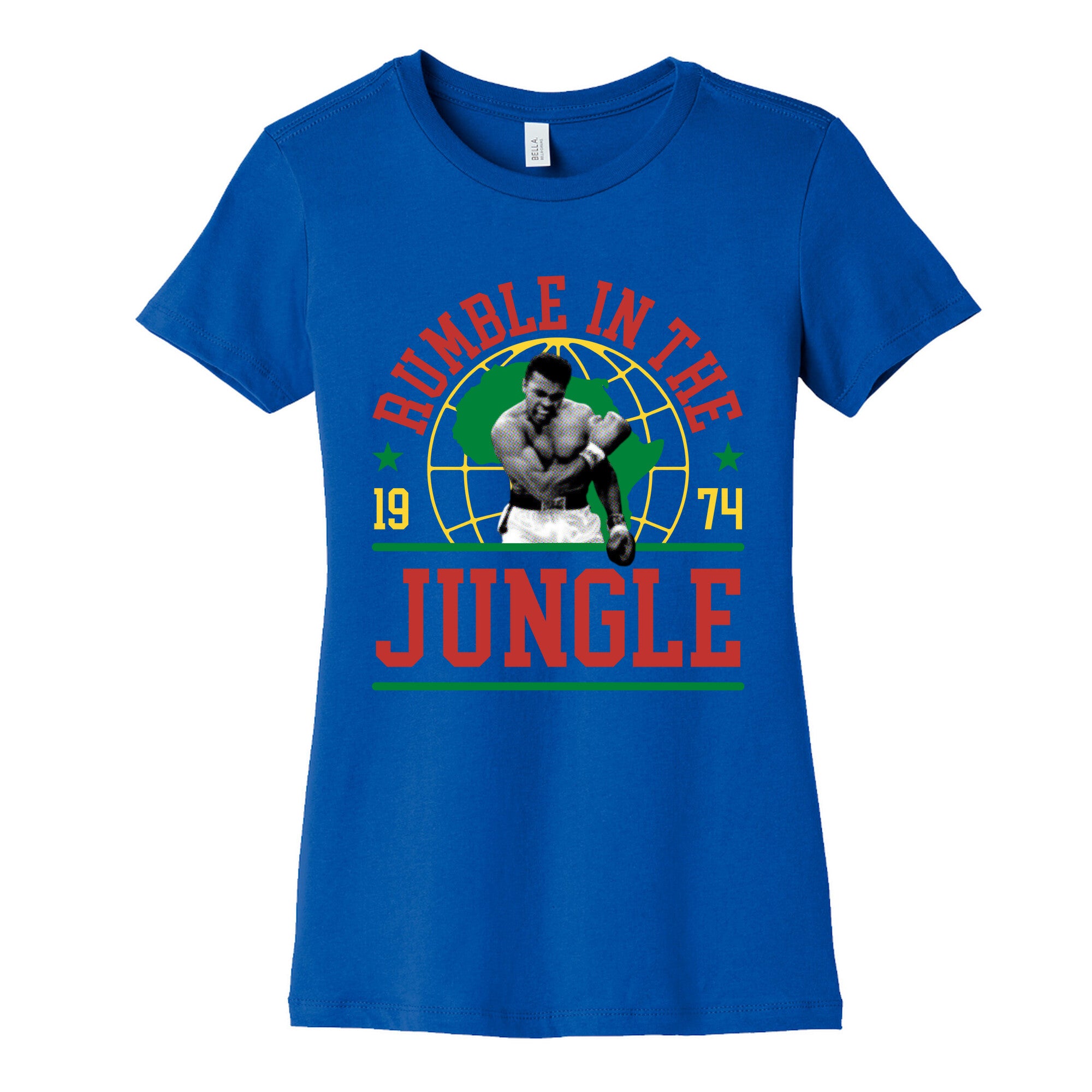 Rumble in the Jungle Womens Cotton Tee